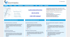 Desktop Screenshot of conmedic.fi