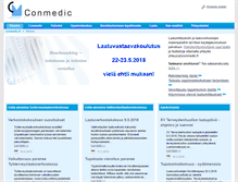 Tablet Screenshot of conmedic.fi